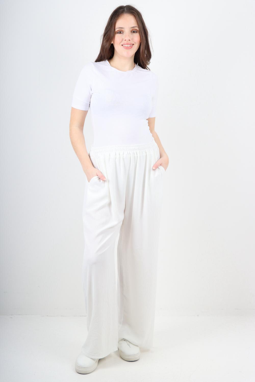 Italian Plain Side Pocketed Cotton Trouser