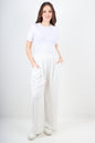 Italian Plain Side Pocketed Cotton Trouser
