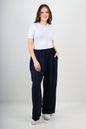 Italian Plain Side Pocketed Cotton Trouser