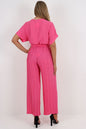Italian Pleated Belted Jumpsuits