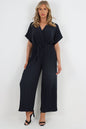 Italian Pleated Belted Jumpsuits