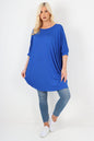 Italian Oversized Plain Casual Top