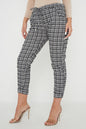 One Size Check Print Magic Trousers