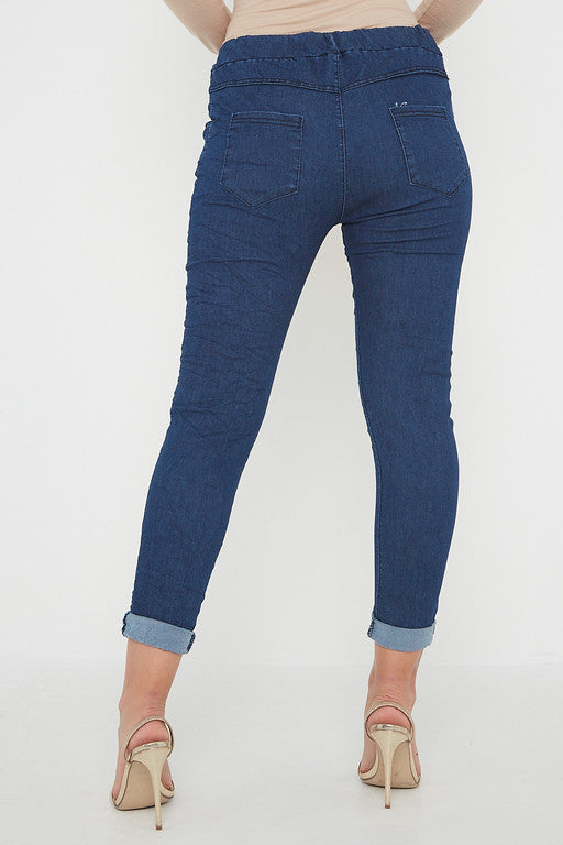 Denim Magic Pants Trousers
