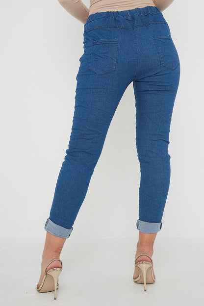 Denim Magic Pants Trousers