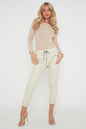 Wetlook Leather Stretch Pants
