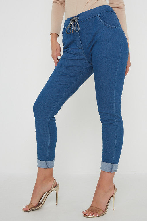Denim Magic Pants Trousers