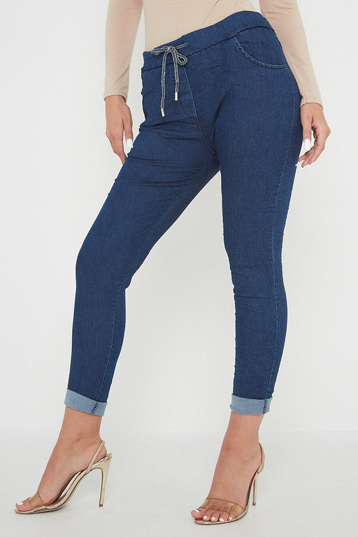 Denim Magic Pants Trousers