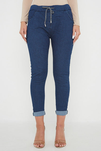 Denim Magic Pants Trousers