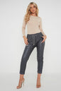 Wetlook Leather Stretch Pants